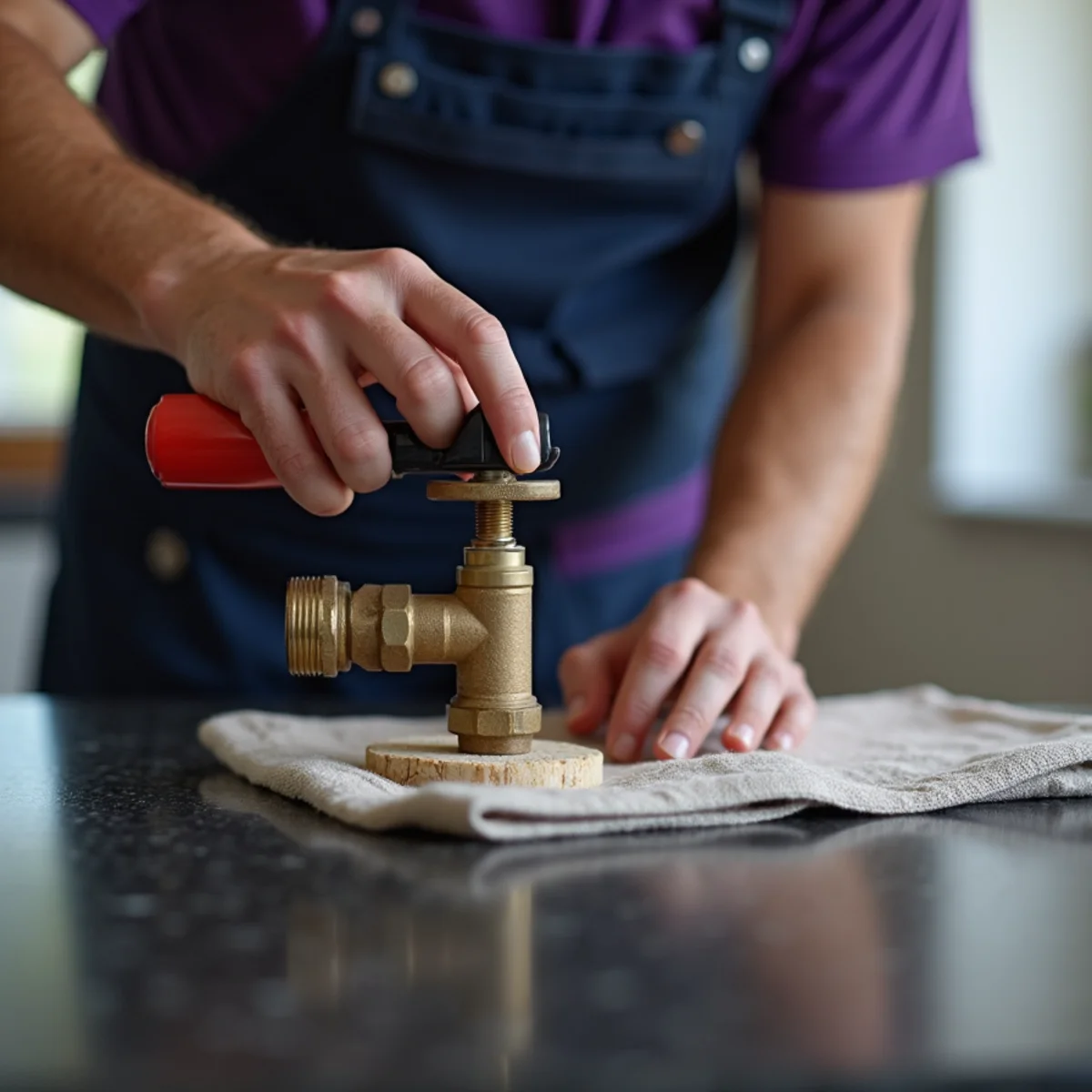 Licensed plumber providing 24/7 emergency plumber in a Grapevine, TX home