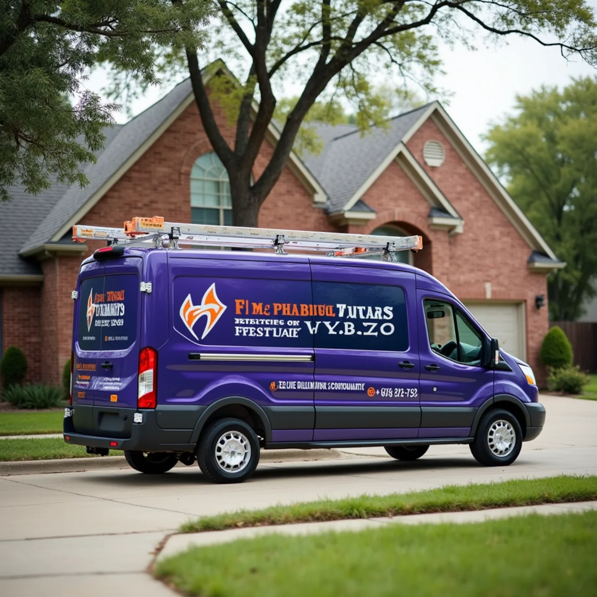Plumber clearing a storm-surged sewer line at an Arlington TX home