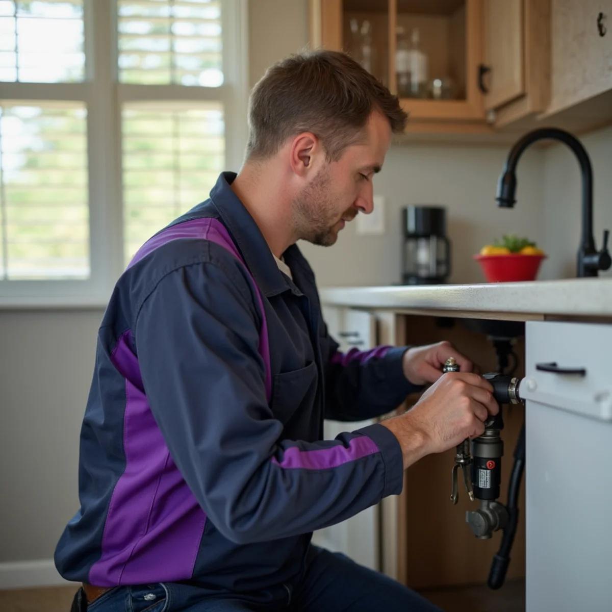 Plumber replacing cast-iron drains in a 1960s Duncanville TX home