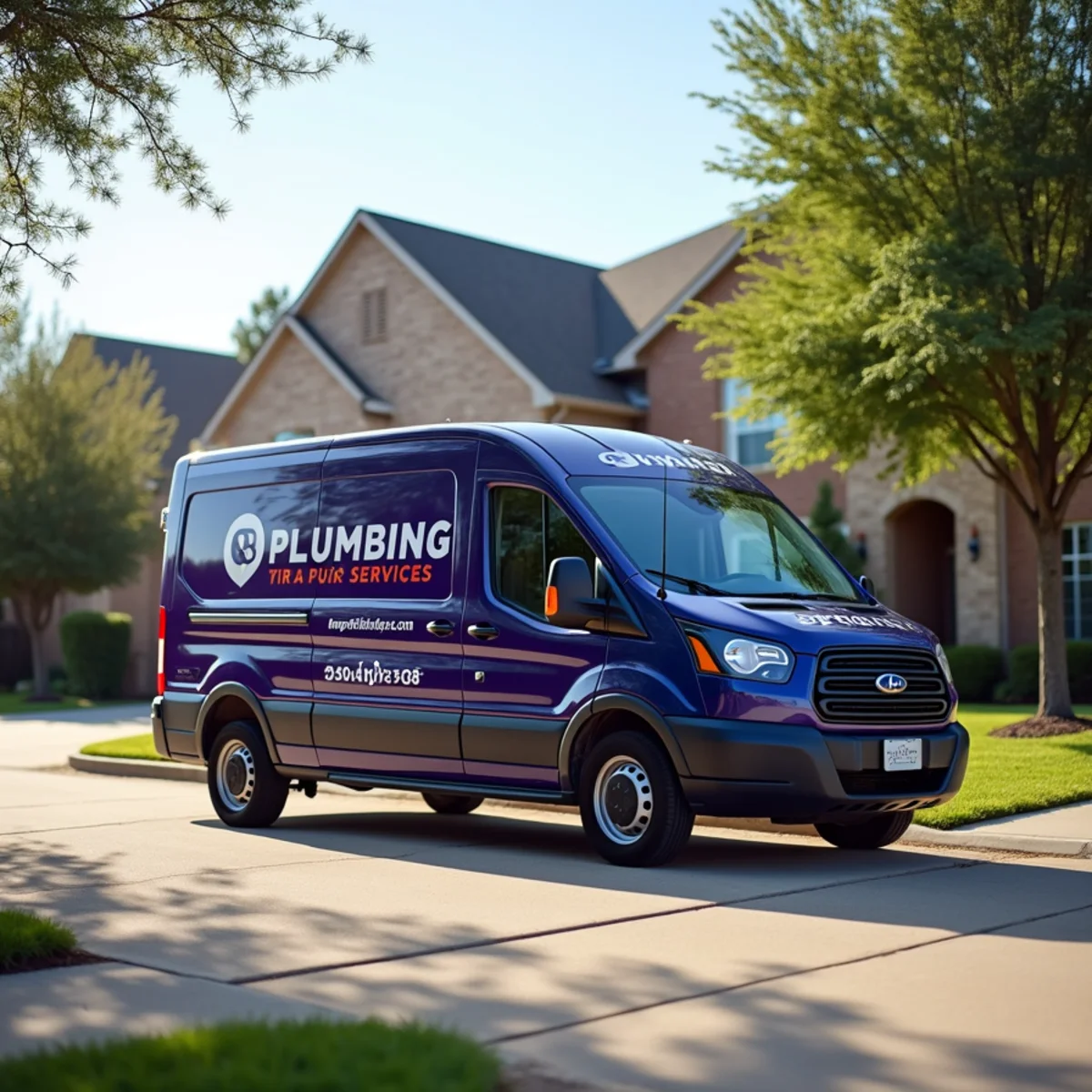 Plumber replacing a water heater in a peninsular Rowlett TX lake home