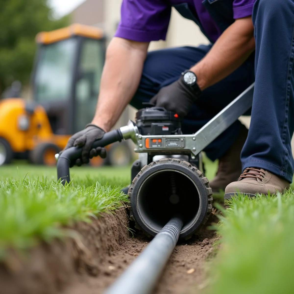 Licensed plumber providing sewer line repair & replacement in a Grapevine, TX home
